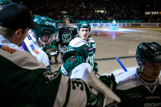 Färjestads Joakim Nygård jublar