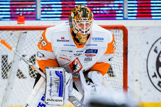 Karlskronas målvakt Johannes Jönsson