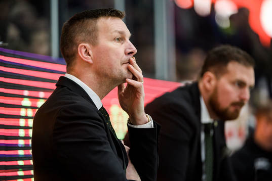 Färjestads tränare Johan Pennerborn