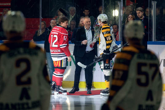 Örebros Glenn Gustafsson och Skellefteås Linus Lindström