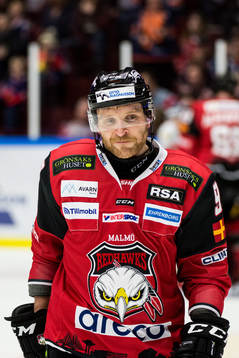 Malmö Redhawks Frederik Storm deppar