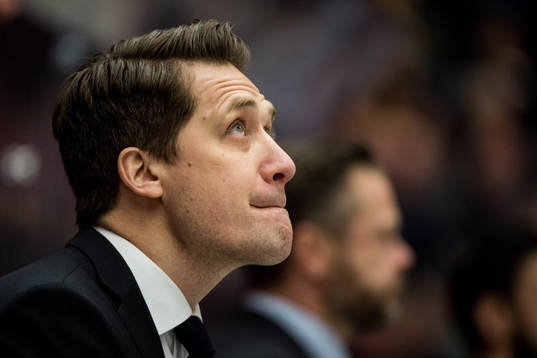 Växjös tränare Sam Hallam