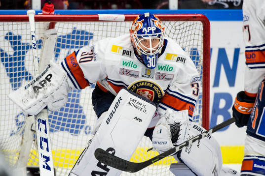 Växjös målvakt Viktor Fasth