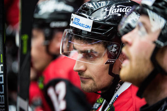 Malmö Redhawks Nils Andersson deppar