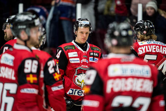Malmö Redhawks Carl-Johan Lerby deppar