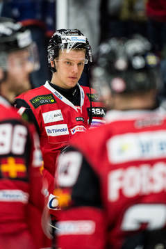 Malmö Redhawks Carl-Johan Lerby deppar