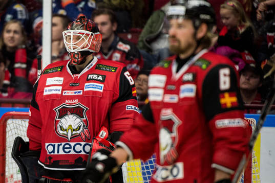 Malmö Redhawks målvakt Oscar Alsenfelt