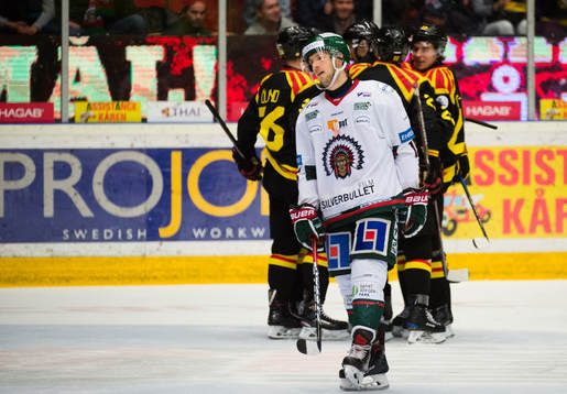Frölundas Matt Donovan deppar