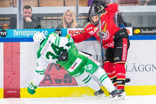 Luleås Nils Lundkvist och Rögles Edwin Hedberg