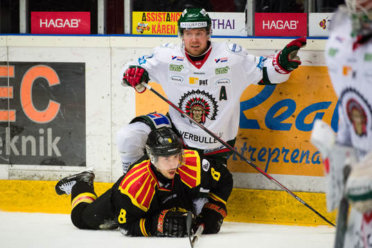 Frölundas John Nyberg och Brynäs Aaron Palushaj
