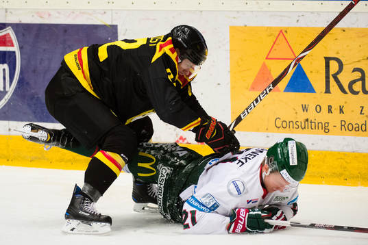 Brynäs Jörgen Sundqvist och Frölundas Christoffer Ehn