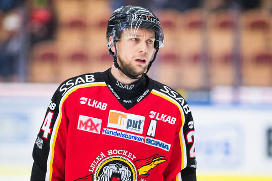 Luleås Johan Harju deppar