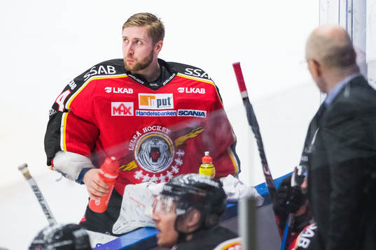 Luleås målvakt Joel Lassinatti