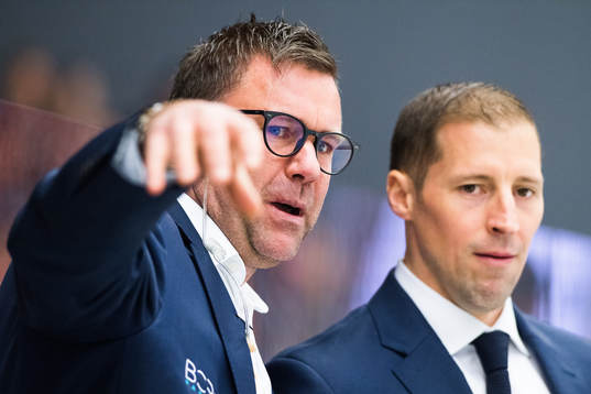 Rögles assisterande tränare Patrik Ross och tränare