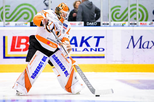 Karlskronas målvakt Henrik Lundberg