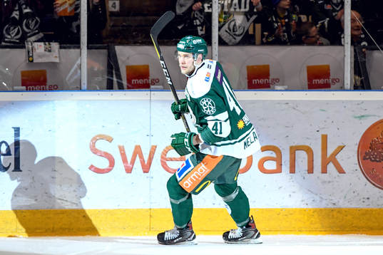 Färjestads Ilari Melart jublar