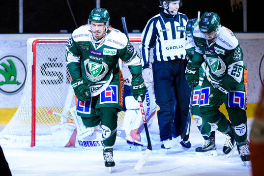 Färjestads Joakim Nygård jublar