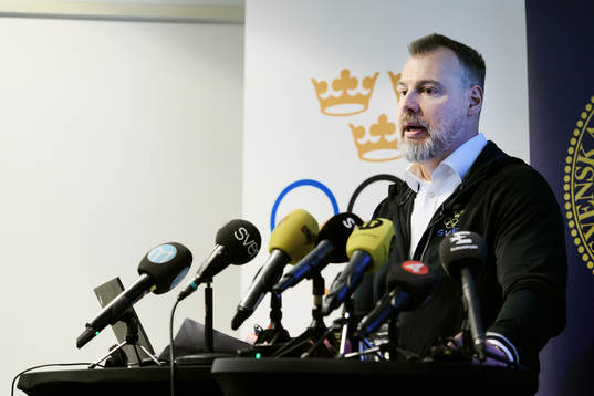 Förbundskapten Rikard Grönborg