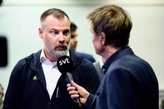 Förbundskapten Rikard Grönborg
