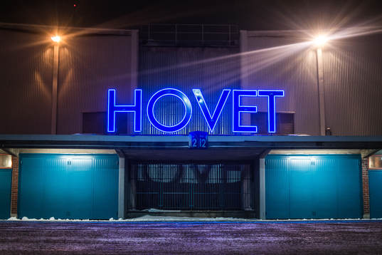 Hovet före ishockeymatchen i Hockeyallsvenskan mellan AIK