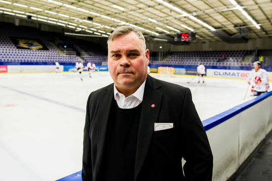 Vita Hästens tränare Leif Strömberg
