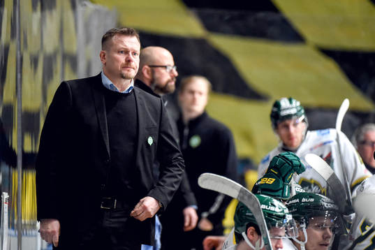 Björklövens tränare Joakim Fagervall