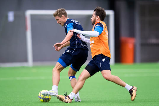 Carl Starfelt och Tobias Hysén