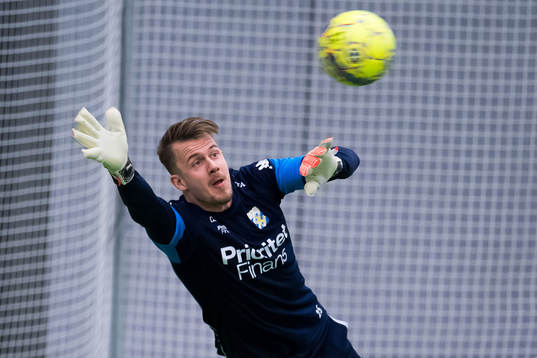 Målvakten Erik Dahlin