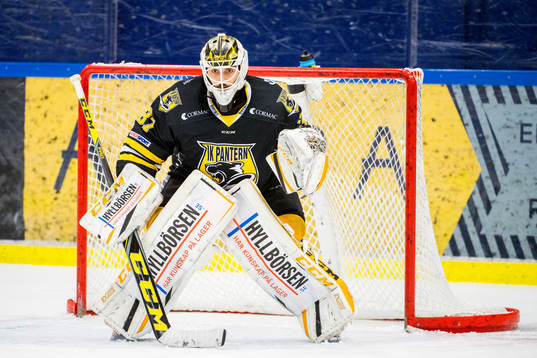 Panterns målvakt Jonatan Bjurö