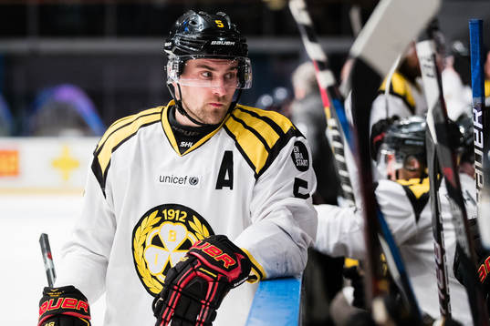 Brynäs Lukas Kilström deppar