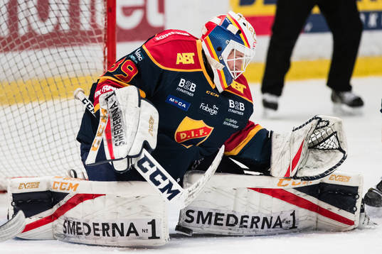 Djurgårdens målvakt Adam Reideborn