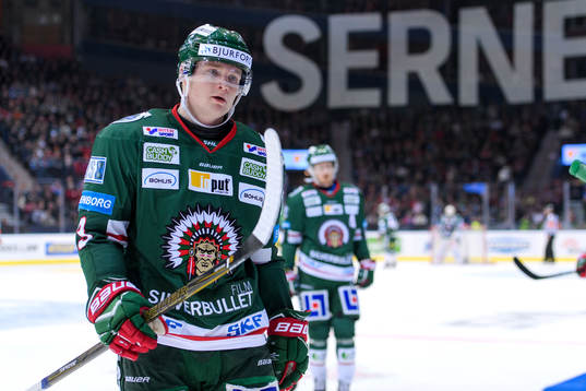 Frölundas Carl Grundström deppar