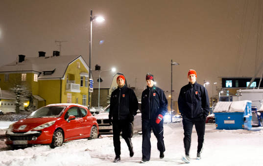 Örebros Alexander Hellström, Gustav Backström och