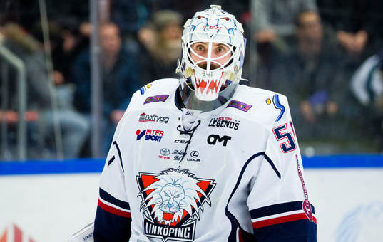 Linköpings målvakt Jonas Gustavsson