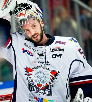 Linköpings målvakt Jonas Gustavsson