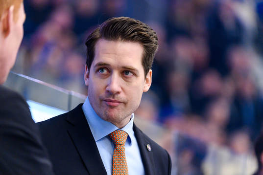 Växjös tränare Sam Hallam