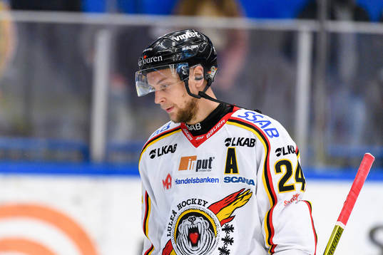 Luleås Johan Harju deppar