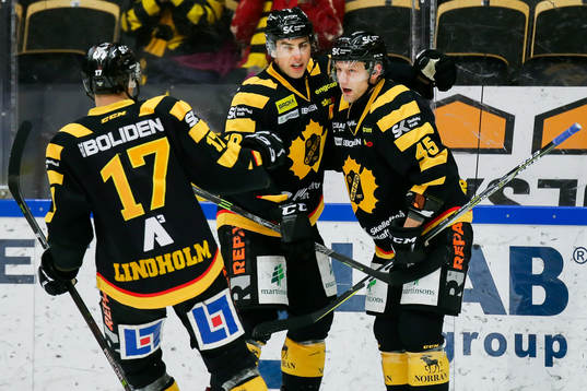 Skellefteås Pär Lindholm, Niclas Ekberg och Oscar Möller
