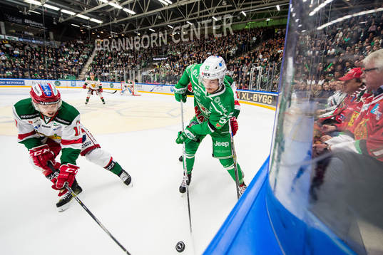 Rögles Lucas Elvenes och Moras Emil Aronsson