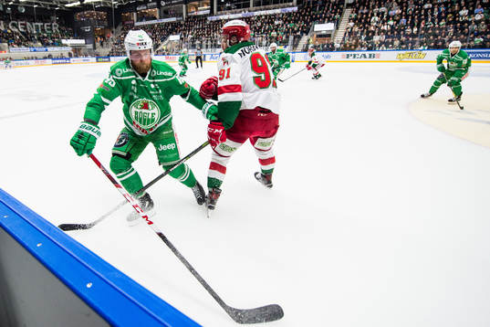 Rögles Janne Jalasvaara och Moras Jacob Lagacé