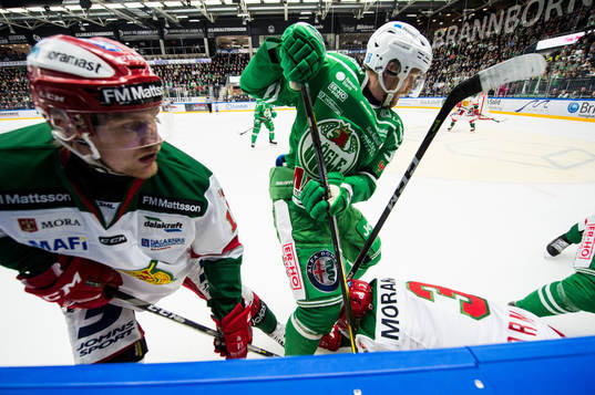 Rögles Ted Brithén mot Moras Alexander Hilmerson