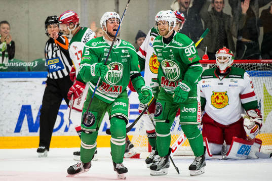 Rögles Alen Bibic jublar