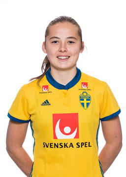 Paulina Nyström i F19/99-landslaget
