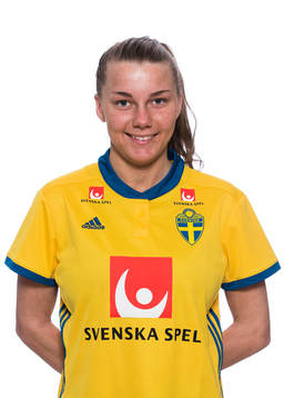 Ebba Hed i F19/99-landslaget