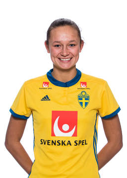 Julia Welin i F19/99-landslaget
