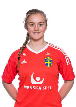 Jenny Wahlén i F19/99-landslaget