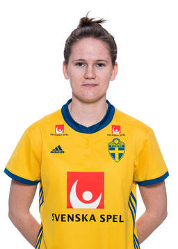 Linn Vickius i F19/99-landslaget