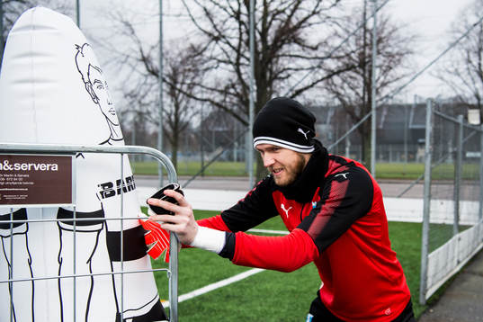 Malmö FFs målvakt Fredrik Andersson