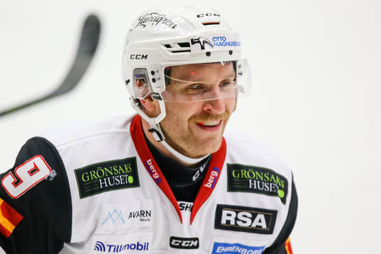Malmö Redhawks Frederik Storm jublar
