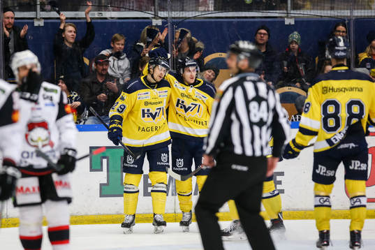 s David Ullström och Bill Sweatt jublar